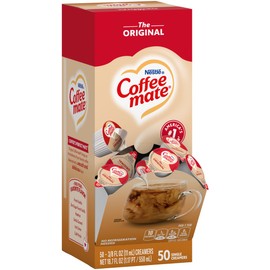 Nestle Coffee mate Liquid Coffee Creamer Singles, Original, 50 Ct Box