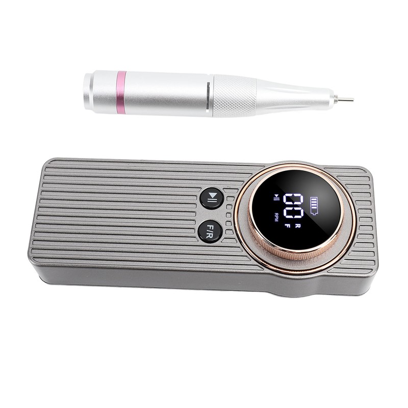 Nail Drill Machine Portable High Speed 35000RPM Rechargeable Nail Art