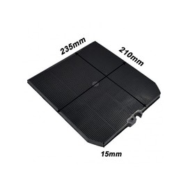 EVAYP Activated carbon filter, suitable for Falmec 103050107 114164 type 3 for kitchen hoods, cooker hoods