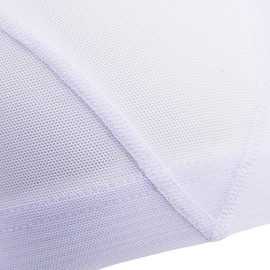 Speedo SD97C02 Swim Cap, Mesh Cap for Swimming, Unisex, White, O Size