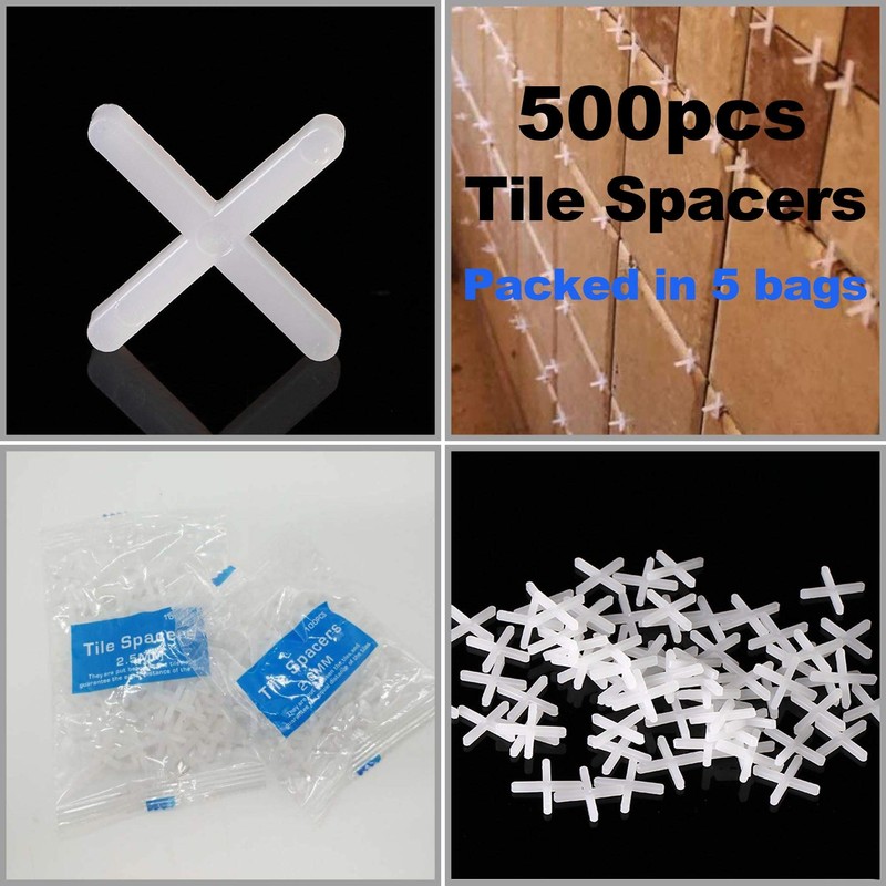 Tile Leveling System Kit with 100pcs Tile Leveler & 2