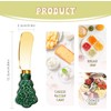 Christmas Tree Spreader Knife Set, Gold Stainless Steel Butter Knives,