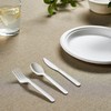 Elegant Disposables 100% Compostable PLA Forks Bulk Pack 400 Pcs