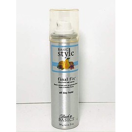 Graham Webb Basic Style Final Fix Firm Hold Hair Spray 2 Oz