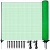 Temporary Fence for Dogs Outdoor: Plastic Fencing Garden Fence Barrier