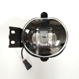 LEDIN Fog Lights Kit Compatible For 2003 2004 2005 2006 2007 2008 2009 Ram 3500, OE Style Clear Lens Built-In LED Fog Lamps Assembly