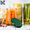 KADAX Screw Cap for Jars, Twist Off Metal Lids fi
