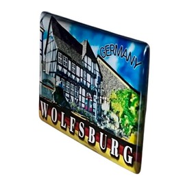 Wolfsburg Germany Fridge Magnet Souvenir Travel Souvenir Fridge Magnet