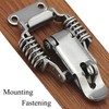 Spring Loaded Toggle Latch Double Spring Latch Stainless Steel Pull
