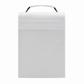 Preiswert&Gut Small Cool Bag 20 x 14 x 25 cm Choice of Colours - Insulated Bag for Drinks up to 500 ml, 6 Litre Capacity - Robust Thermal Bag, Optimal Insulation Also as a Freezer Bag (White)