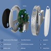 Infrared Mini CO2 Detector 3 in 1 Portable LCD Temperature