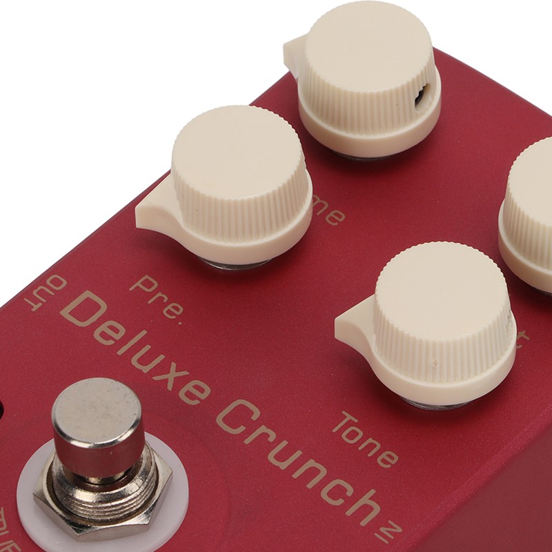 Electric Guitar Effect Pedal Deluxe Crunch Distortion Single Instrument Accessory