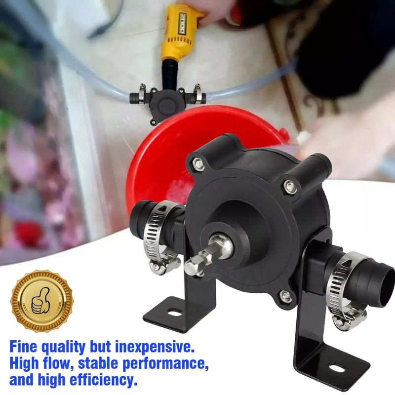 Ameribox Home Electric Drill Drive Self Priming Pump Water Oil
