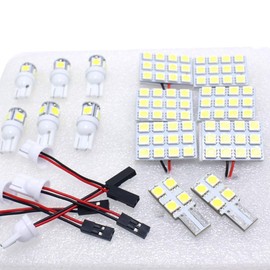 [14 Piece Full Set] Vellfire Alphard 30 Series LED Room Lamp Exclusive Design for Toyota Toyota VELLFIRE ALPHARD