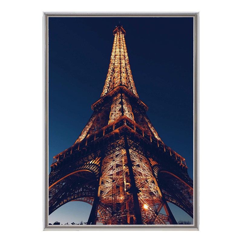 Large Aluminum Panel Poster Frame 5016 A4 Silver
