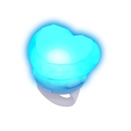 Lumica G28260 Luminous Heart Ring for Concerts, Live Events, Festivals, Summer Vacation