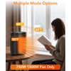 ZAFRO Space Heater for Indoor Use, Portable Electric Heaters with