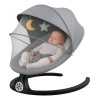 Silla Mecedora Bouncer Eléctrica con Música y Mosquitera Columpio Cómodo