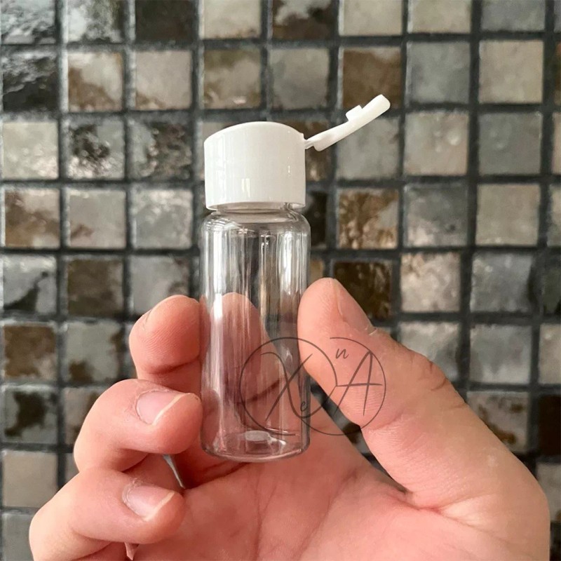 Xena Envases Mini Botellas Pequeñas 20 Ml Tapa Flip Top