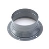 Crapyt Duct Connector Flange Metal Fan Duct Ventilation 1 PCS