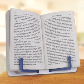 Focket ABS Foldable Adjustable Music Sheet Stand, Desk Holder Tray, Lightweight Portable Table Desktop Bookstand for Children Teenager Students Adults