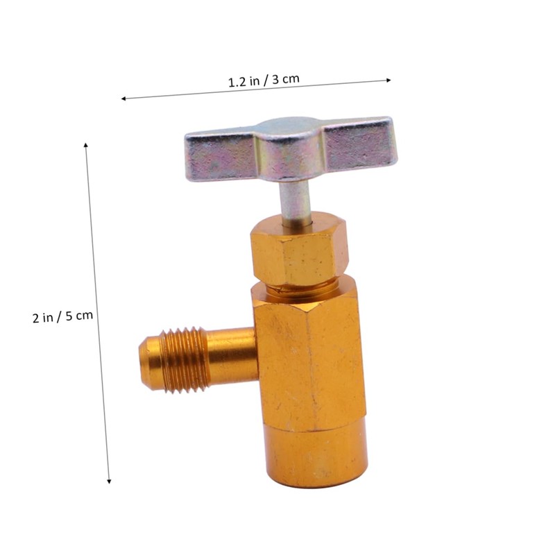 GRIRIW Can Tap R134a Can Tap Thread Tool Brass Bottle