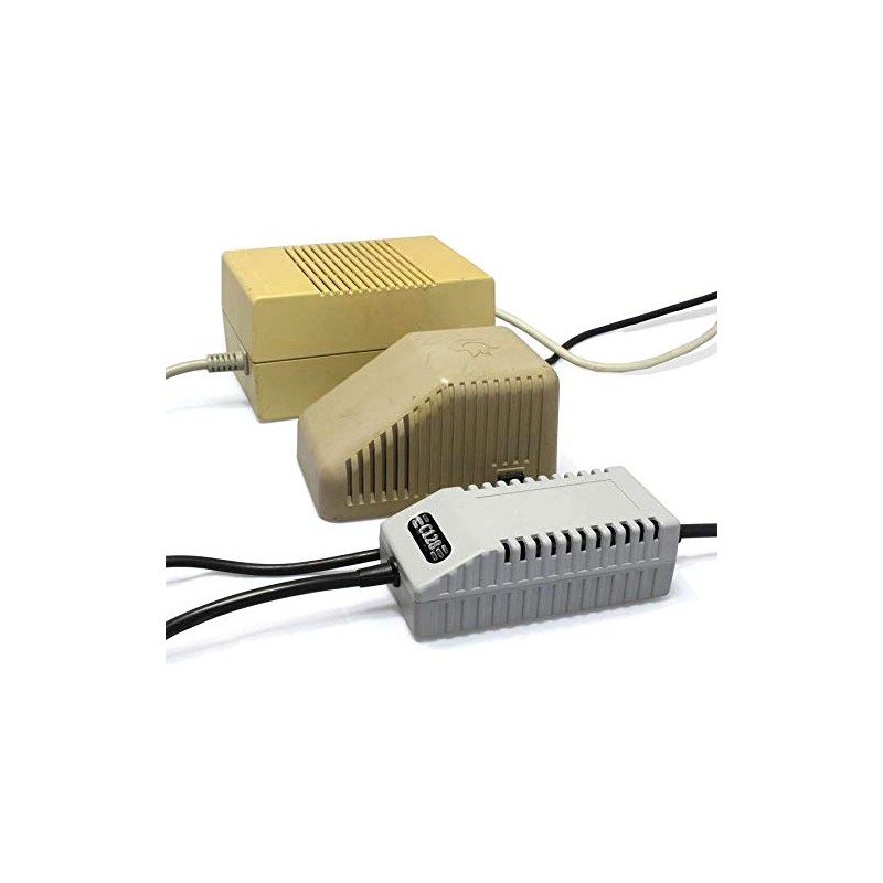 C128 Modern EU Replacement Power Supply Commodore 128, EU Plug