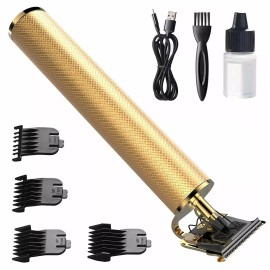 OriHea Pro Li Clippers, T-Blade Trimmer Hair Clippers for men, Cordless, Gold