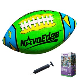 Hydro Water Football – 8.5in Waterproof Pool Football with Real Double Laces, Lightweight Grip Ball for Kids, Teens & Adults – Great for Beach, Lake, Outdoor Games – Fun Birthday or Easter Gift