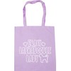 Hippowarehouse Crazy labradoodle lady - dog Tote Shopping Gym Beach