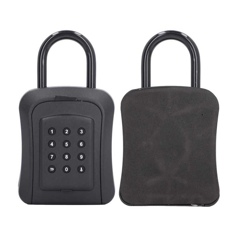 Key Lock Box Six Digit Password Wall Mounted Combination Keyboard