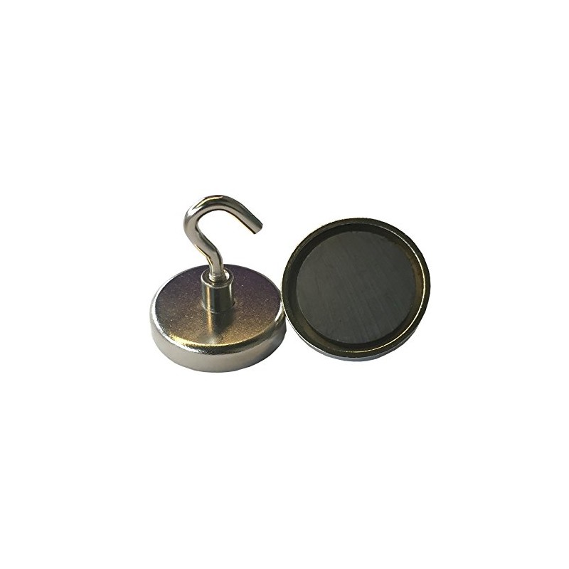 Pack of 12 Magnetic Hooks Holder with Load Capacity of