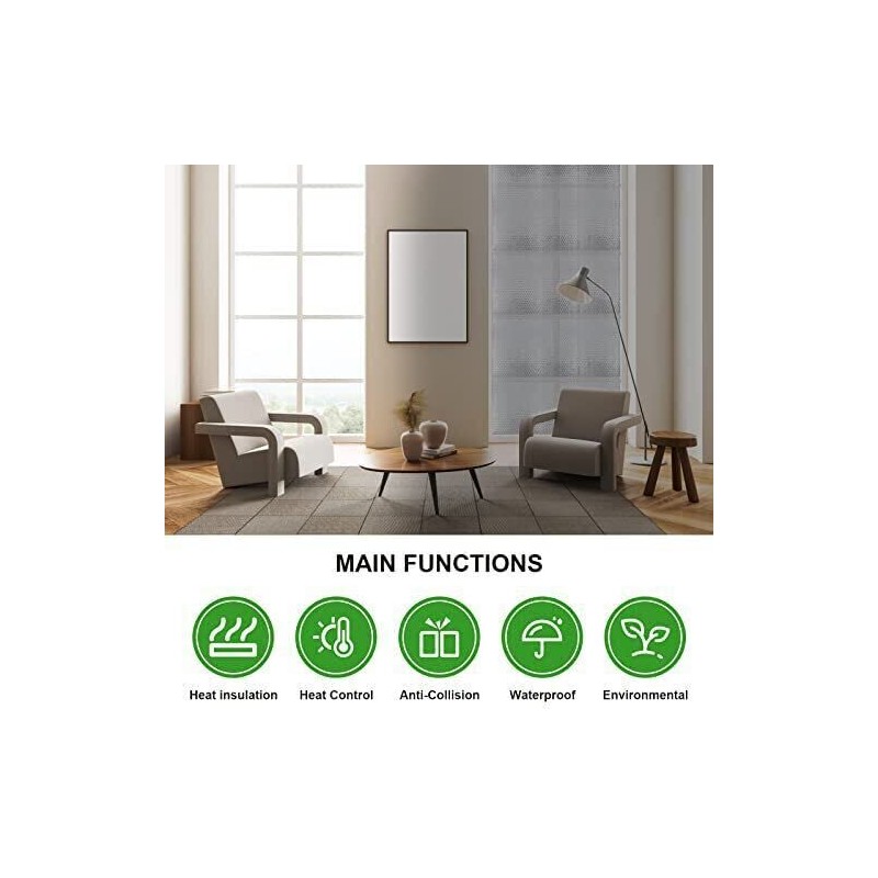 Reflective Insulation Double Bubble Sheet ROLL for Window 4FT X