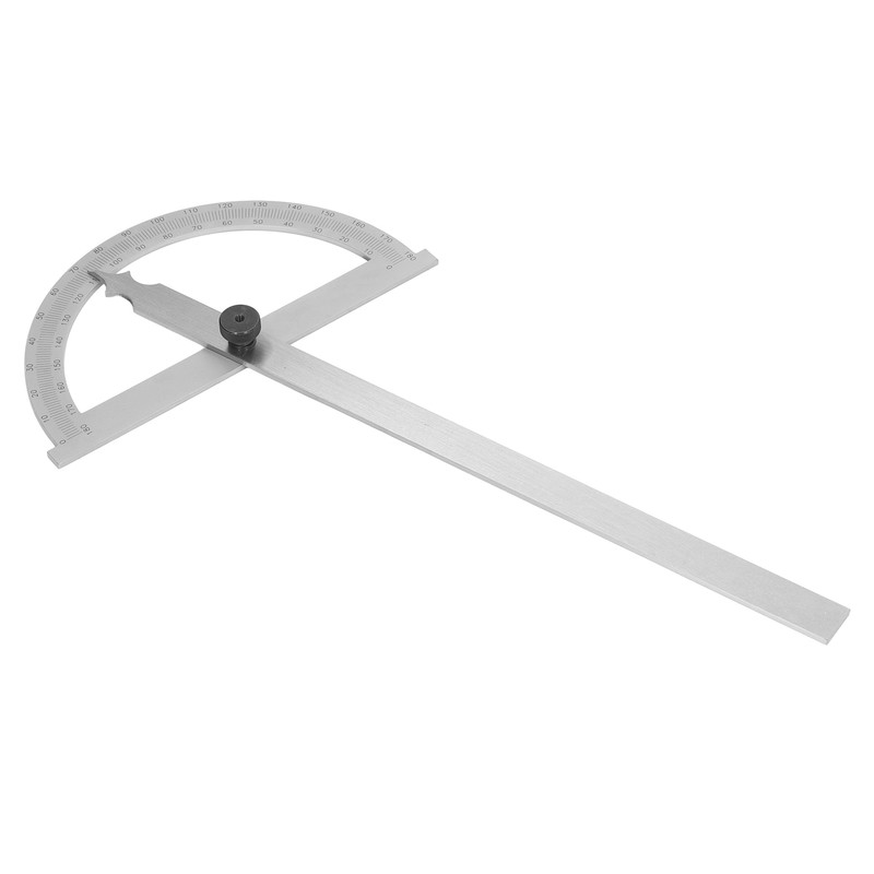 Angle Finder Carbon Steel Fastened Protractor with Scale Multifunctional Round