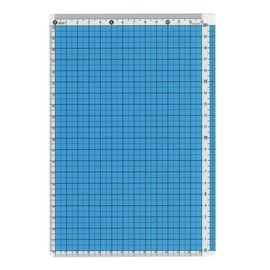 Orions Kyoei Plastic A5 Size Colored Grid Desk Pad【Blue】 CPK-A5-B
