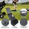 Oxford Cloth Golf Shoe Bag Breathable Sneaker Storage Bag Zippered