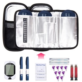 TOPOST Hielera para Insulina para Viaje, Bolsa y Estuche Hielera Pequeña