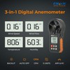 Elitech ANE-200W Bluetooth Anemometer, Digital Wind Speed Meter with Temperature