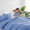 Hearth & Harbor Calm Blue Duvet Cover Full Size -