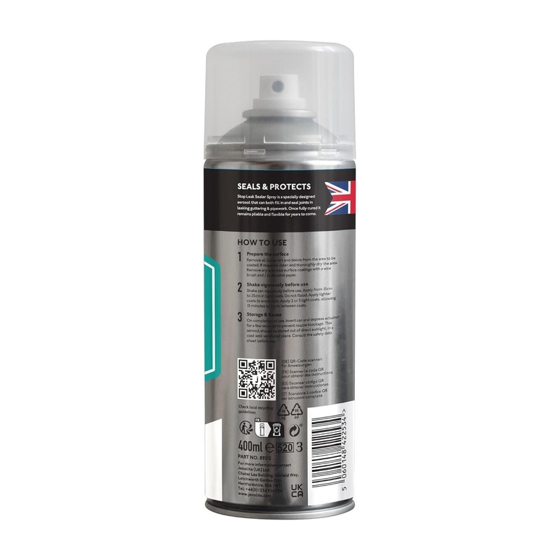 JENOLITE Stop Leak Sealer Spray | Waterproof Sealant | Fills,