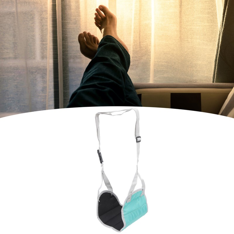 Airplane Footrest Travel Comfortably Portable Travel Foot Hammock Airplane Travel