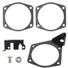 4 Bolt Throttle Cable Bracket Fits for Engine Intakes 92mm-102mm