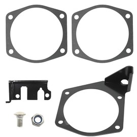 4 Bolt Throttle Cable Bracket Fits for Engine Intakes 92mm-102mm LS LSX LS1 LS2 LS3 LS6 LS7, Replaces 81012 81042 81043 81044 81001 81002 81003 81007