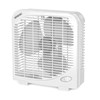 shinic 10" Tabletop Box Fan for Bedroom, 2 Speeds, Quiet
