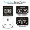 Digital Thermostat Plug, Thermostat Outlet Socket with waterproof head, 230V