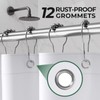 AmazerBath Shower Curtain Liner 2 Pack, 72 x 84 Inches