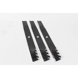 Husqvarna 594903004 Pack of 3 Stay Sharp Eliminator Mulch Blade for M-ZT61 61"