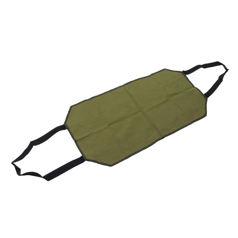 Large Canvas Firewood Carrier Log Bag Indoor Fireplace Log Carrier