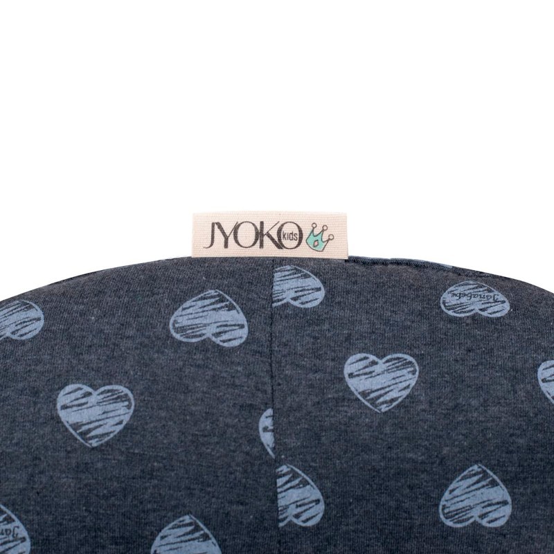 JANABEBE Kids Travel Pillow (Blue Heart)