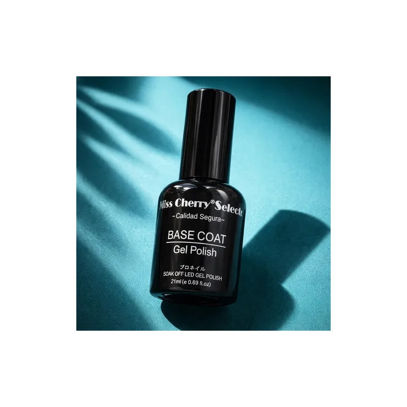 Base Coat Miss Cherry Gel Semipermanente Uñas 21ml